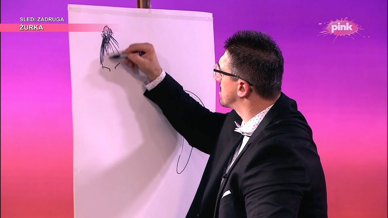 Kristijan crta Tijanu (Ami G Show S15)