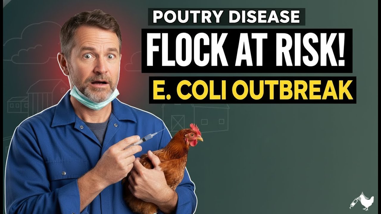 Is Your Flock Protected from the E. coli/Colibacillosis Outbreak Hitting Farms?