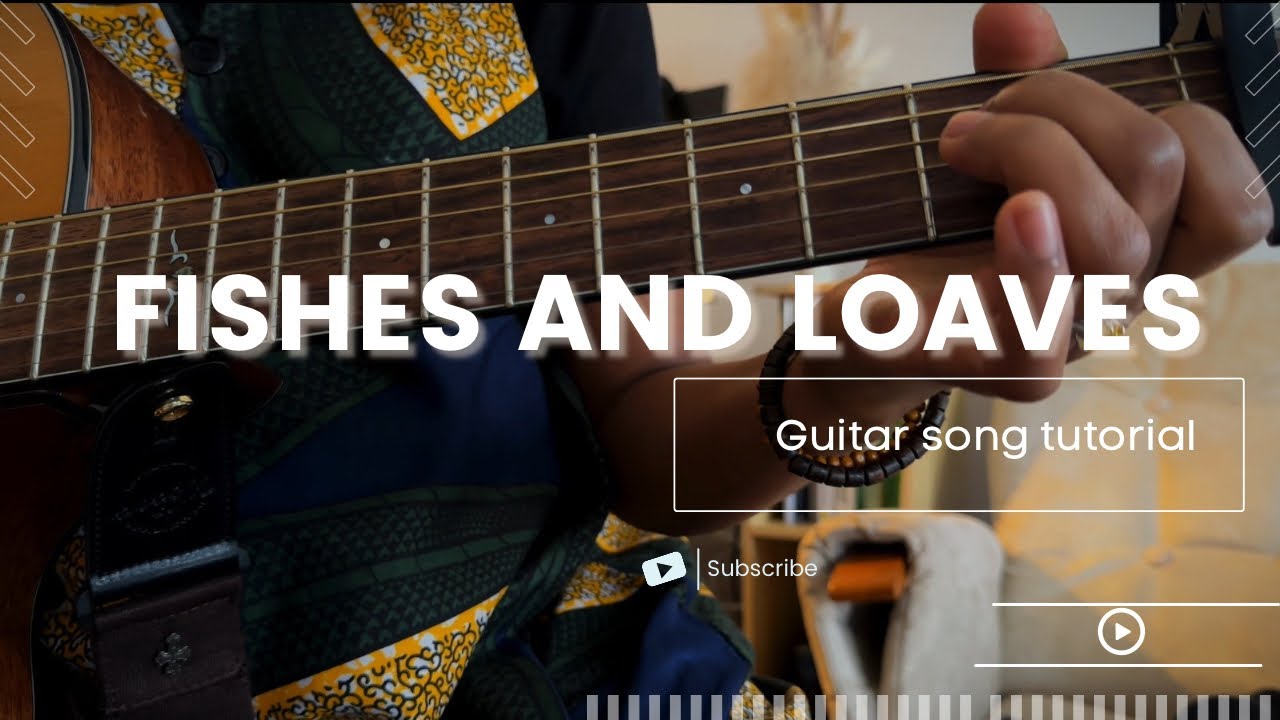 Fish Tab Fishes and loaves guitar tutorial, 3 chord simple songs - YouTube