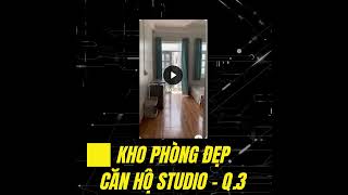 Kho Phòng Đẹp Căn Hộ Studio Bancol, Cmt8 -Q.3
