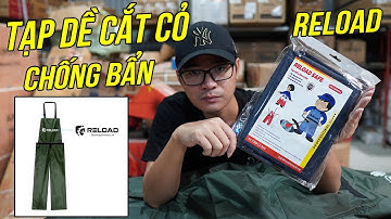Tạp Dề Làm Vườn RELOAD Chống Bụi Bẩn Bảo Vệ Hạn chế Rủi Ro Khi Phát Cỏ Bằng Cước