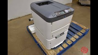 iSys Edge 850 Color Laser Label Press w/ Rewinder