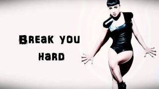 Natalia Kills - Break you hard lyrics on screen chords