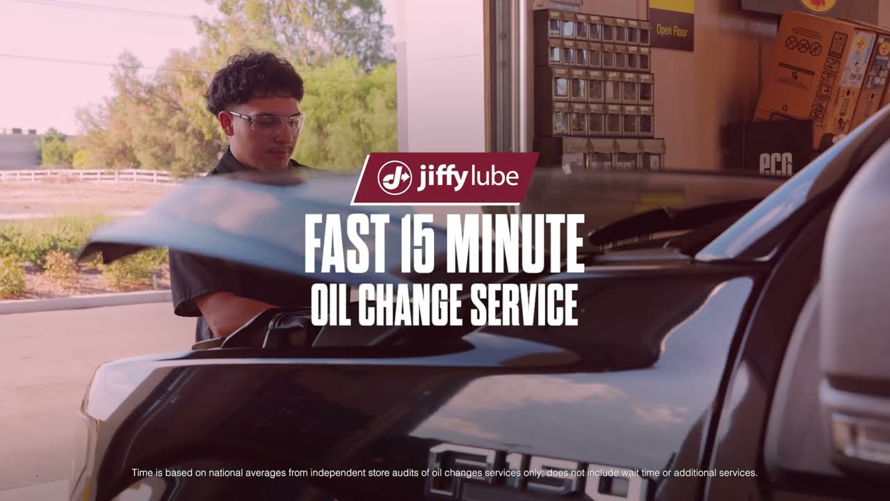 Jiffy Lube 15 min Oil Change Service vs Joey Logano: Polishing His First Car