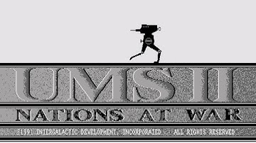 ATARI ST UMS Universal Military Simulator II 2 Nations at War