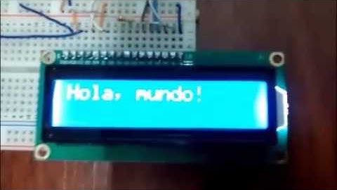 Arduino  - Modulo 7  - LCD Hola Mundo