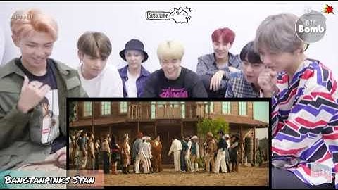 BTS Reaction to PSY - 