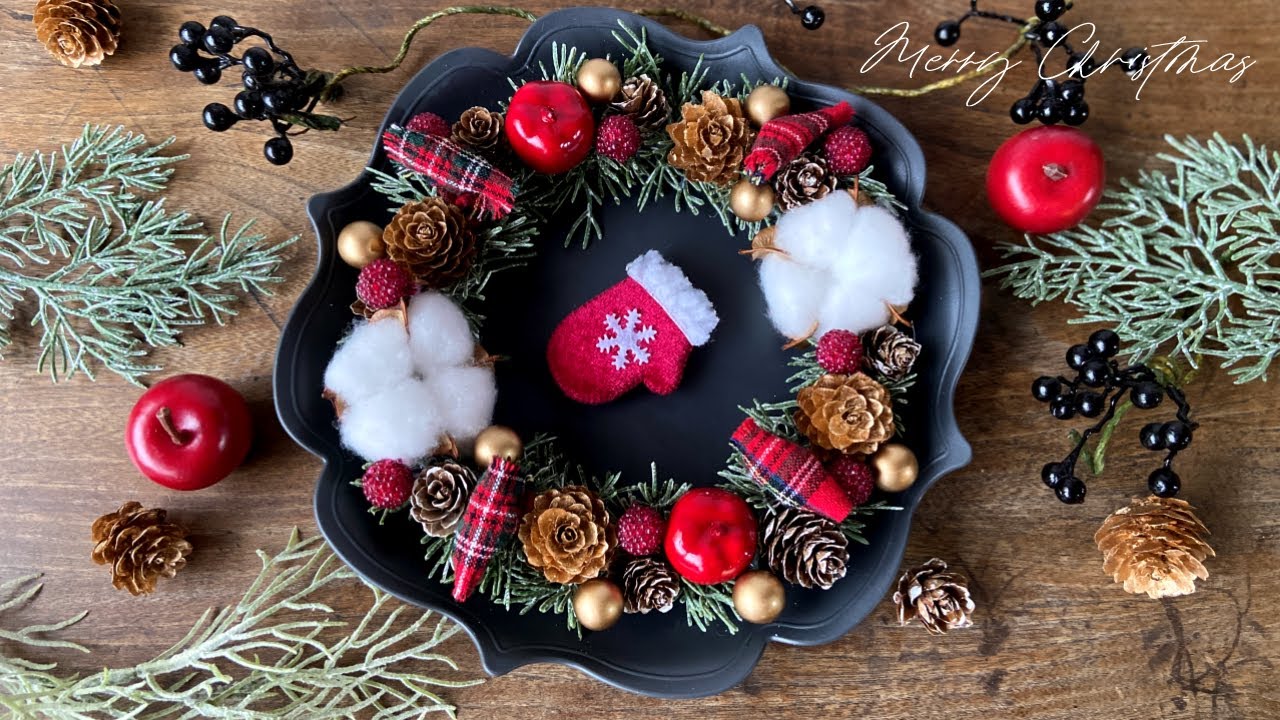 お洒落なクリスマスプレート3♡