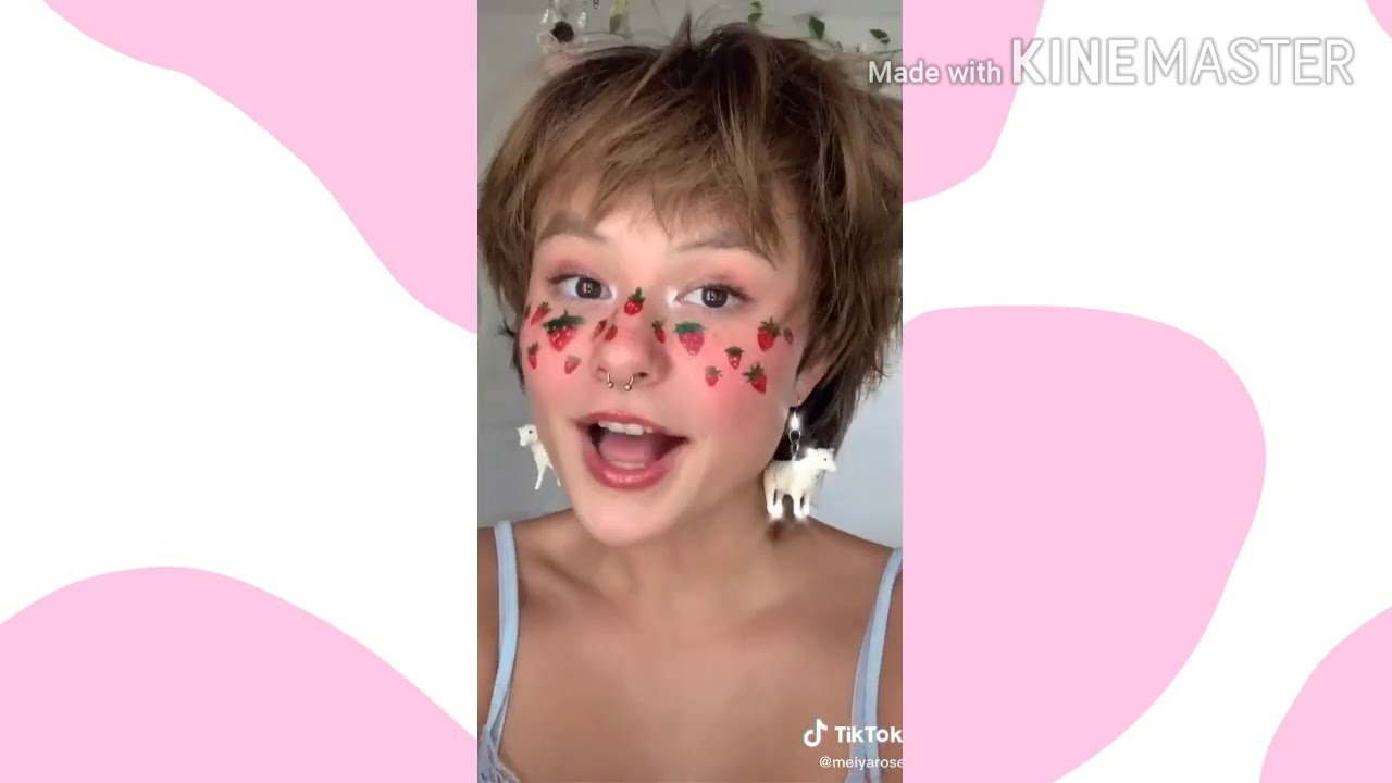 🐄Strawberry Cow🐄🍓 ♡Tiktok Compilation♡ Chords Chordify
