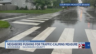 Residents of Nashville, TN's Woodbine neighborhood push for traffic-calming
