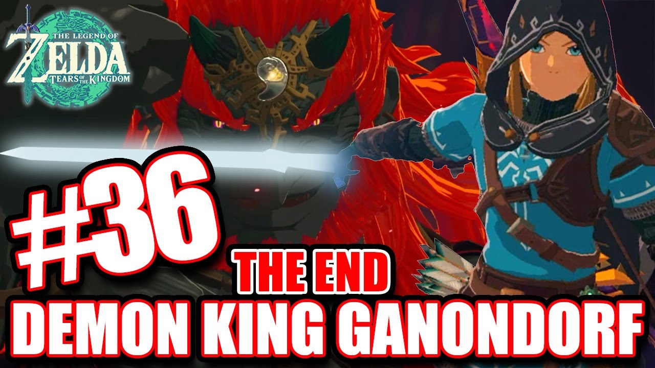 Zelda TOTK THE END Demon King Ganondorf Nintendo Switch Gameplay