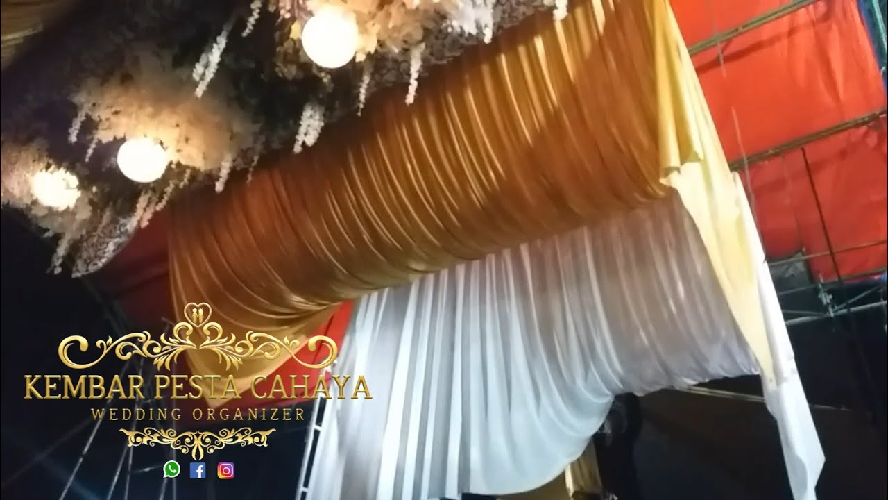Memasang Dekorasi Tenda VIP Model Balon Lokasi Babakan Jangkar Part 2 | Kembar Pesta Cahaya