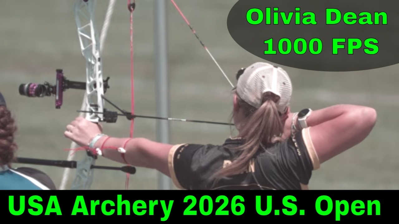 Olivia Dean USA Archery 2026 U.S. Open 1000 FPS | Compound Archery
