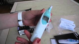Video Braun Irt 4020 Thermoscan Unboxing / Braun Irt 4020 Thermoscan Ateş Ölçer kutu acilimi (author: Binnaz Koker)