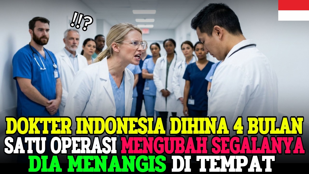 “ORANG SEPERTI KAMU BISA MENYELAMATKAN ORANG AKU AKAN MENIKAHIMU” DOKTER PRANCIS HINA DOKTER INDONES