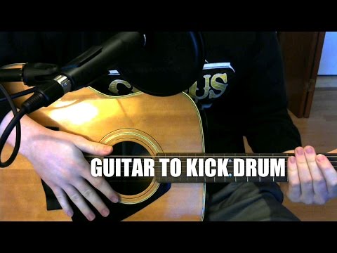 turn-your-acoustic-guitar-into-a-kick-drum!