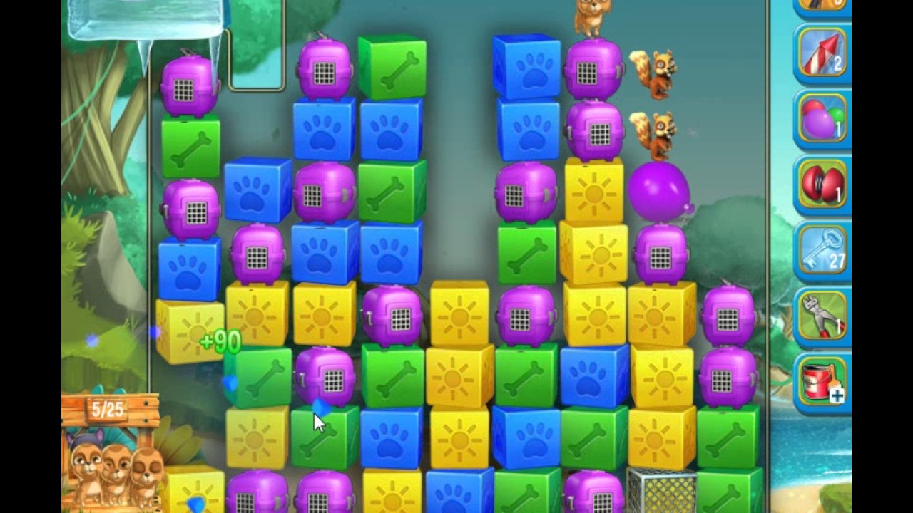 Pet Rescue Saga, Pet Island, 3rd May 2017, level 1 😈 ►TOBIAS DEAMON◄