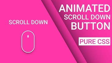 Scroll Down Animation Indicator Using HTML & CSS | Cascading Style