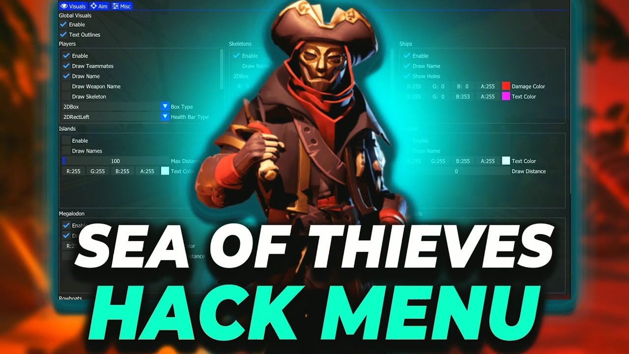 Sea of Thieves Hack Menu Sea of Thieves Cheat 2024 Sea of Thieves