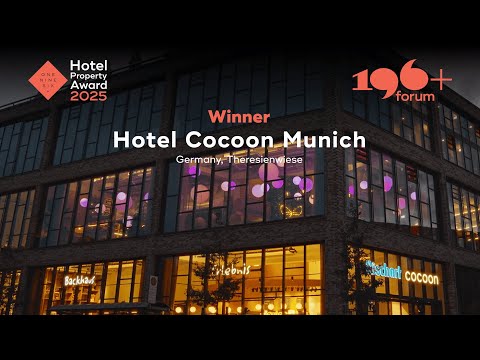 Hotel Cocoon Munich Theresienwiese: Winner of the Hotel Property Award 2025