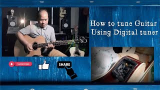 How to tune Guitar | David Kakaap