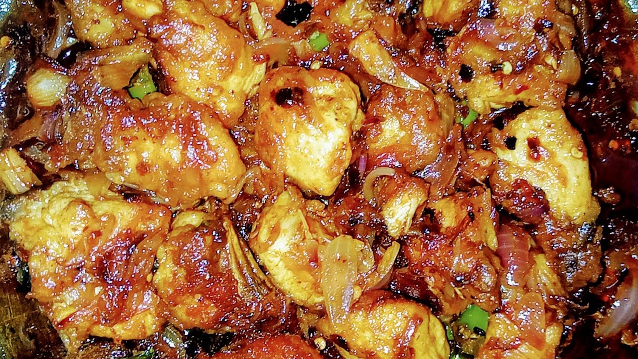 ঝাল ঝাল Chicken Bhaja Recipe 😋 | Spicy Chicken Fry Bangla Style | Easy & Tasty Chicken Bhaja