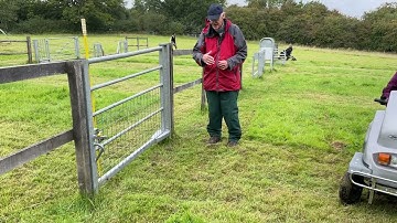 COAT GATE 2 Explanation of Closing Mechanism
