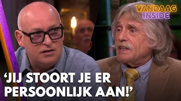 Johan Derksen en René van der Gijp lijnrecht tegenover elkaar over Wouter Goes | VANDAAG INSIDE