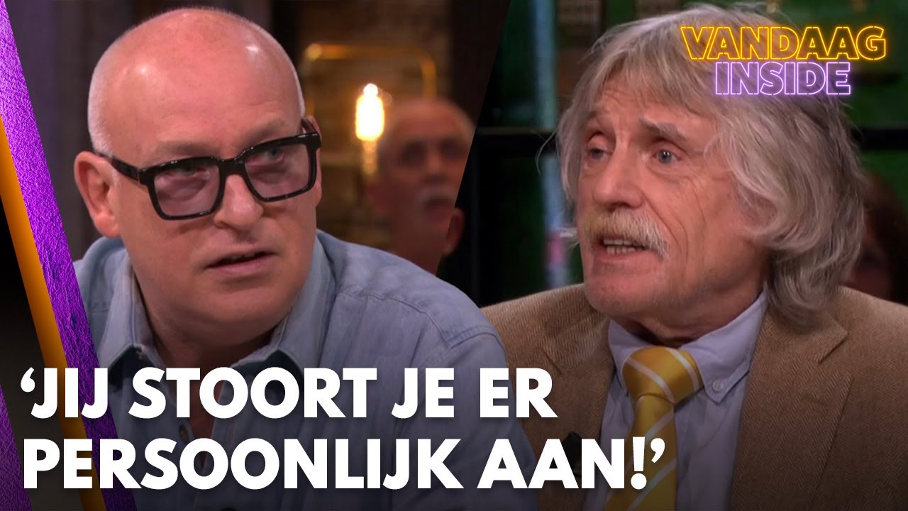 Johan Derksen en René van der Gijp lijnrecht tegenover elkaar over Wouter Goes | VANDAAG INSIDE