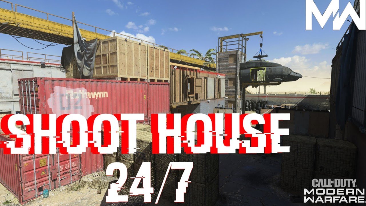 Call of Duty Modern Warfare: Shoot House: 24/7 Gameplay(No Commentary)