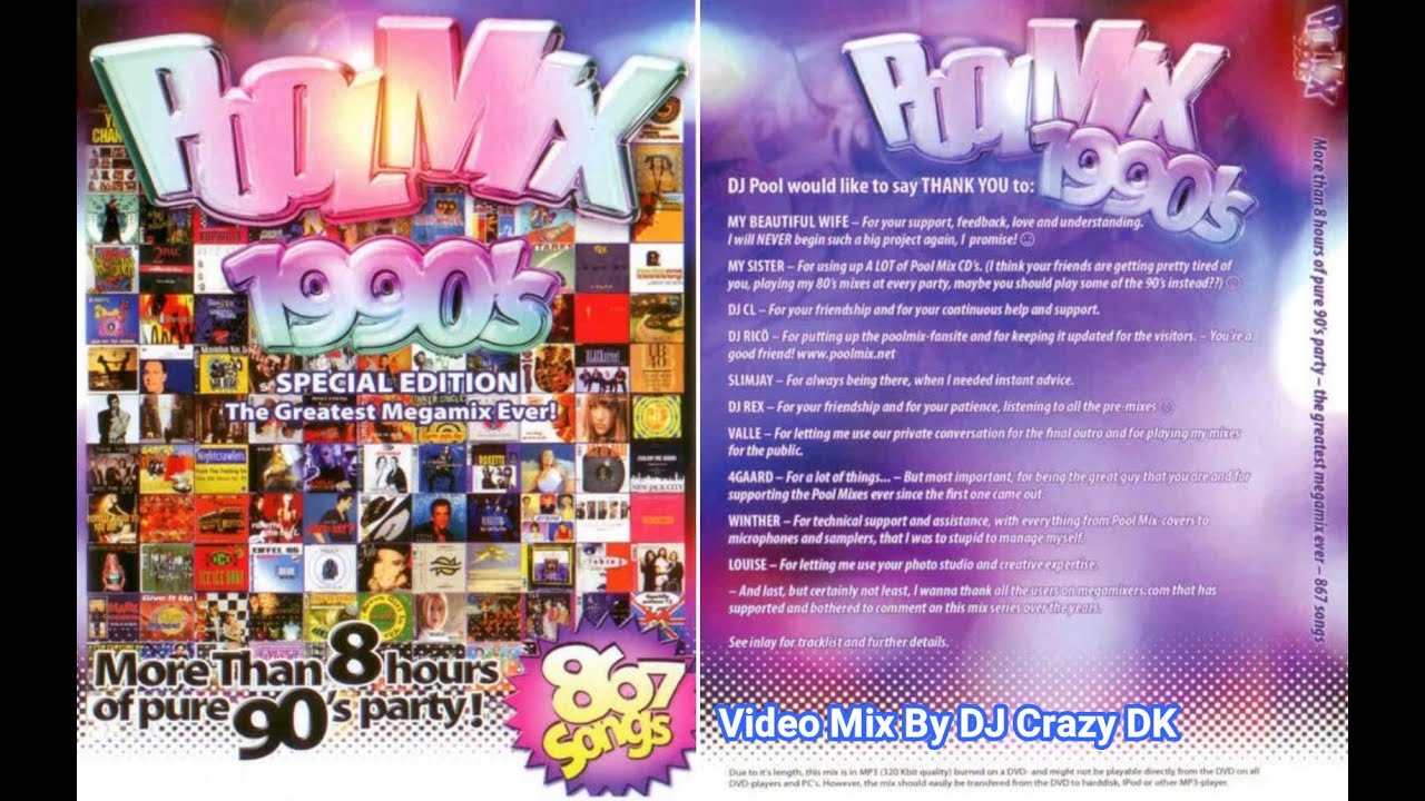 PART 1] DJ Pool DK - Party Poolmix 90's (DJ Crazy DK Videomix