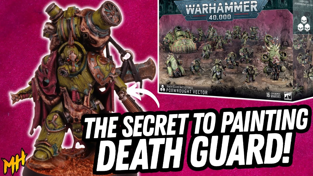 Death Guard Lord of Poxes from the Poxwrought Vector Battleforce 