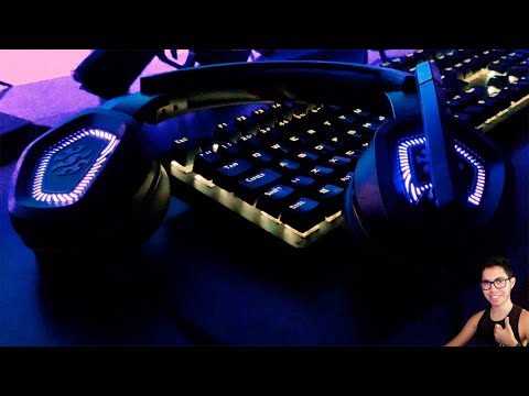 Unboxing e teste de mic do Headset XPG EMIX H20