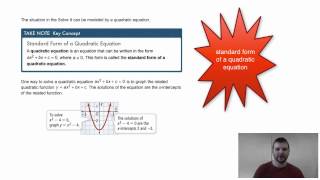 Algebra 1 9-3 Introduction, Solve It, and Example Problem 1