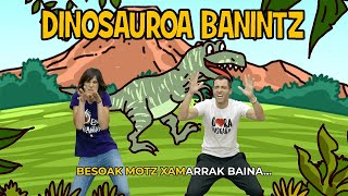 ENE KANTAK - DINOSAUROA BANINTZ - ANIMALIAK T-REX