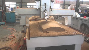 Multi heads woodworking cnc router machine with rotary spindle on 180 degree  jessica@cccnc.cc