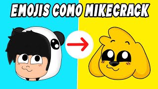 Como hacer  tus propios emojis como [mikecrack] en android 2021