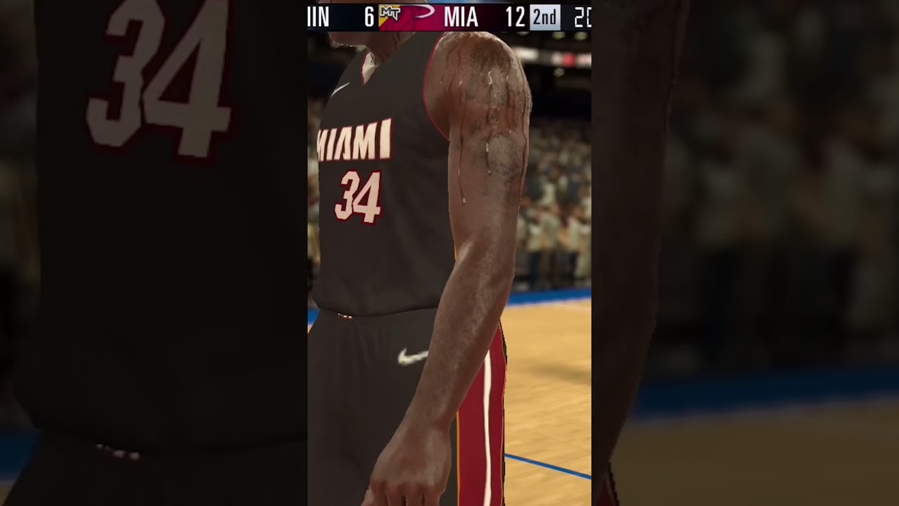 Making a free throw with shaq YouTube