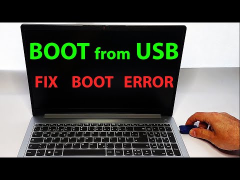 How to Boot from USB on Lenovo Laptops to Install Windows or Ubuntu Linux : Fix Secure Boot Error