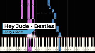 Hey Jude - Beatles || Easy Piano || Piano Cover