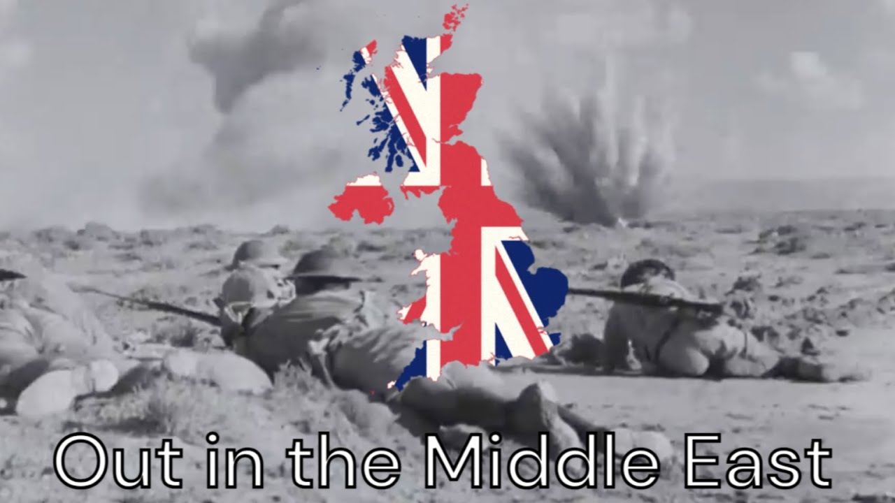 Out in the Middle East ‐ British WW2 Song (Lyrics)