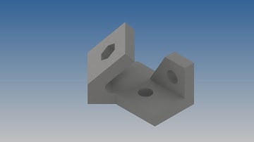 Autodesk Inventor 2019 exercise model for beginners-G23