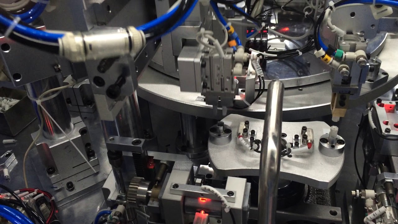 The Release Automatic Assembly Machine - YouTube