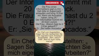 #Witze #Humor #Lachen #Lustig #Flachwitze #Entertainment.