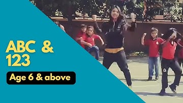 ABC 123 | | Easy Kids Choreography | Age 6 & above | Rhythmus HappyFeet