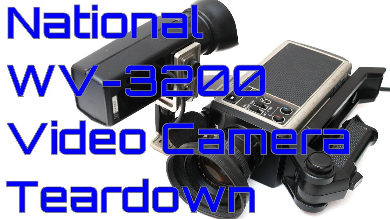 EW0197 — Разборка видеокамеры National WV-3200