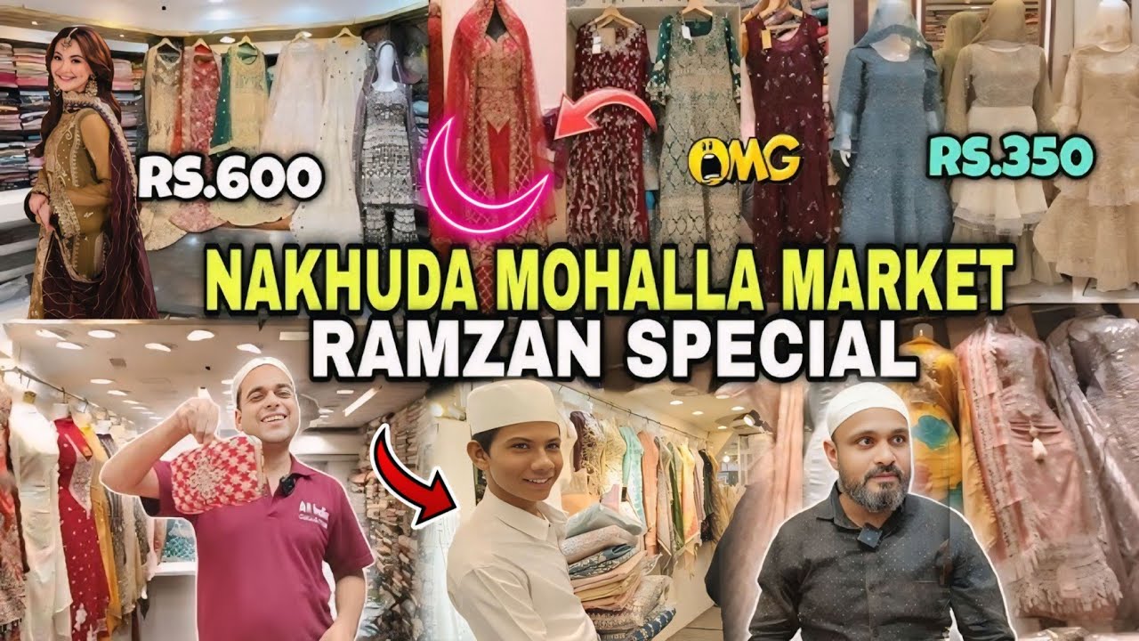 Nakhuda Mohalla Market Latest Ramzan Collection 2026 | Mohammad Ali Road | Mumbai Most Famous Market