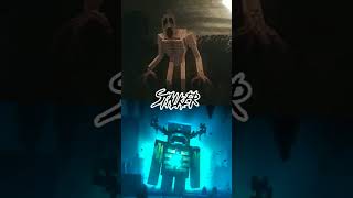 The One Who Watches (Toww Reborn) Vs Warden Who won? Just watch #minecraft #minecraftmods #horror