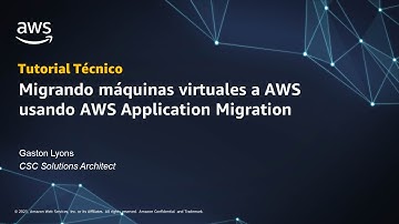 Migrando máquinas virtuales a AWS usando AWS Application Migration Service - Español
