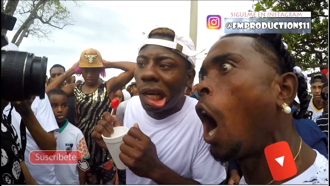 UNA BATALLA ESPERADA SUPER MUECAS!!! MAMPULO BLACK VS EL BEBÉ Freestyle en GUIBIA